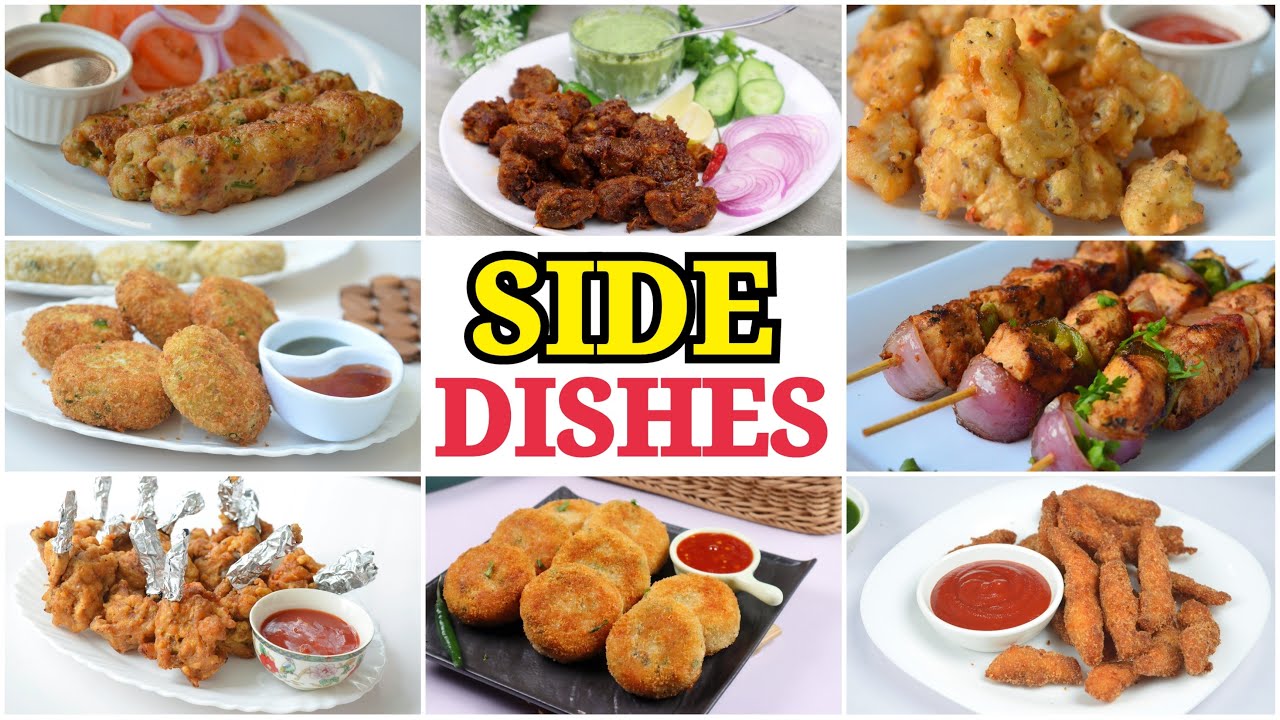 8 Side Dish Recipes by (YES I CAN COOK)