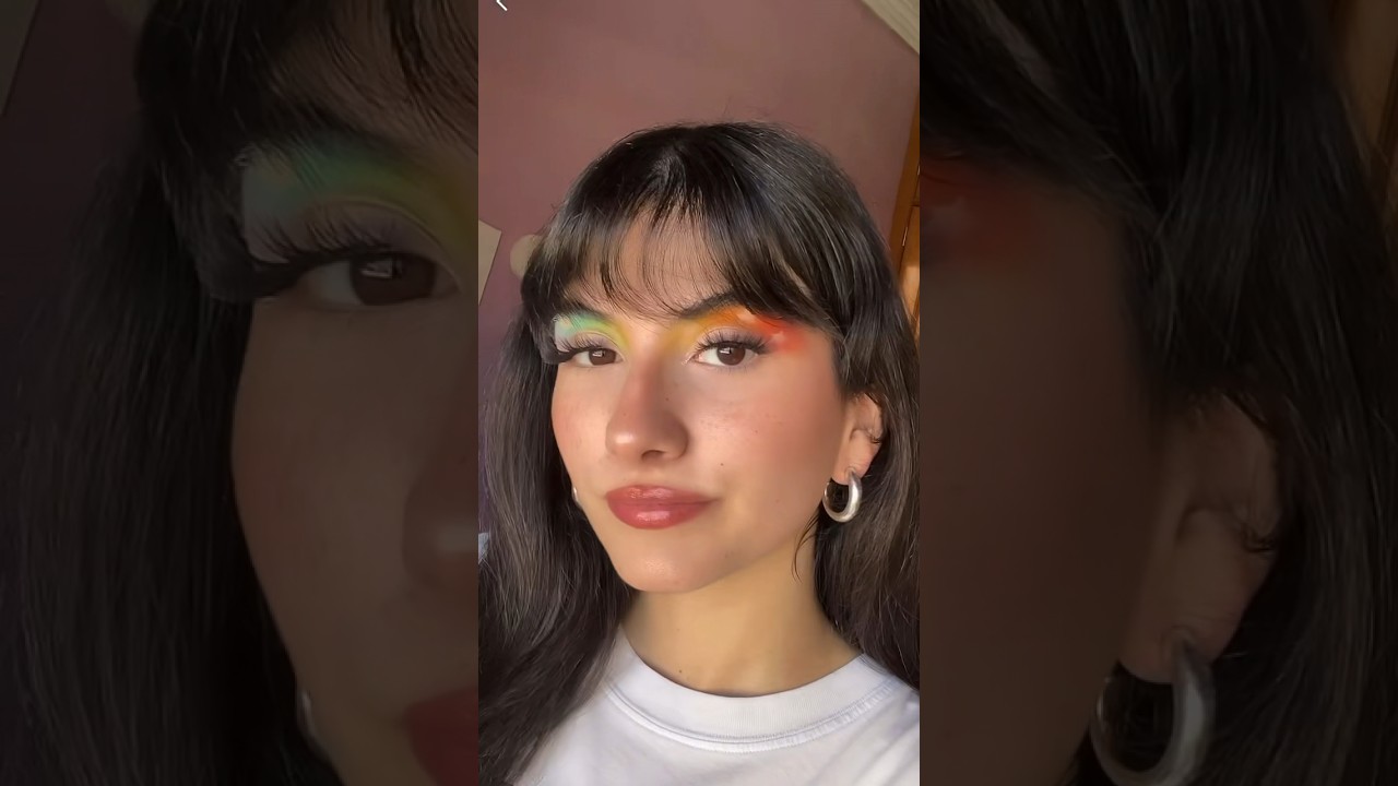 Pride Makeup Tutorial 🏳️&zwj;🌈⭐️ #makeup #makeuptutorial #pridemakeup #pridemonth #pride