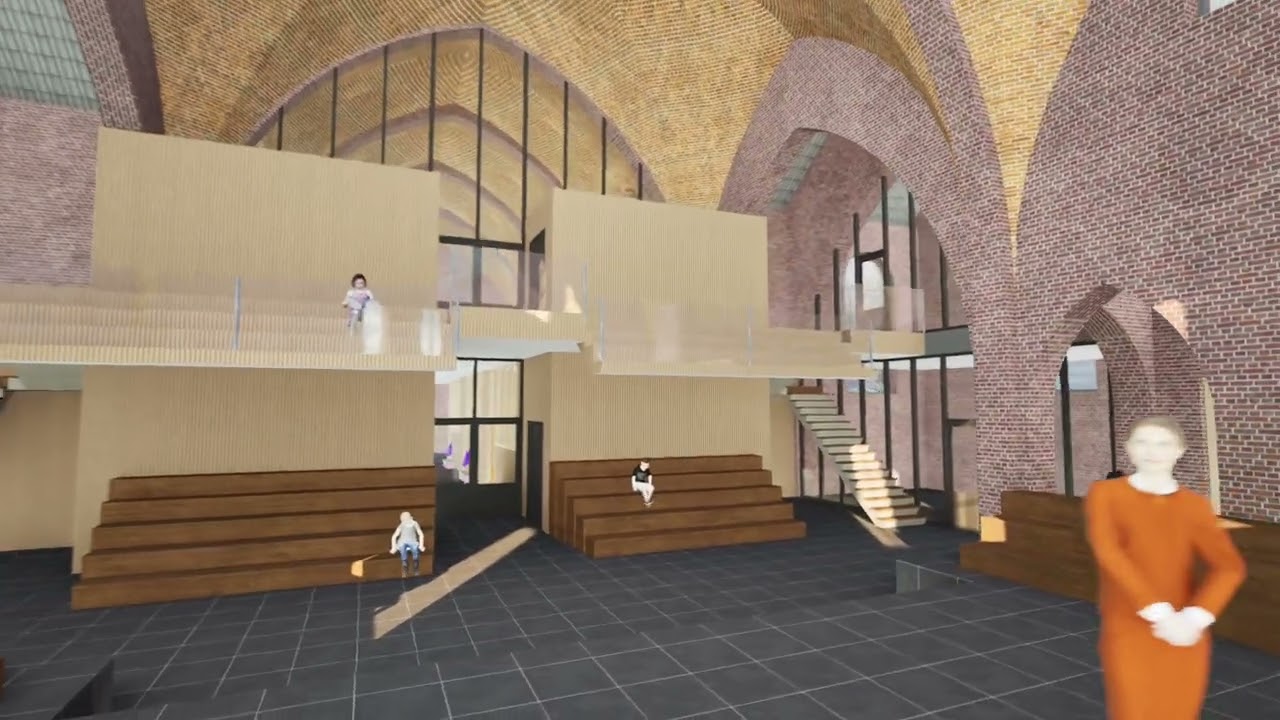 School en Cultuur in wederopbouw-Kerk Wamel