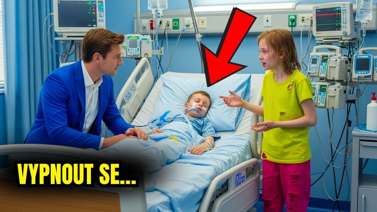 „Když to vypnete, váš syn se probudí,“ řekla chudá smrtelně nemocná dívka milionáři