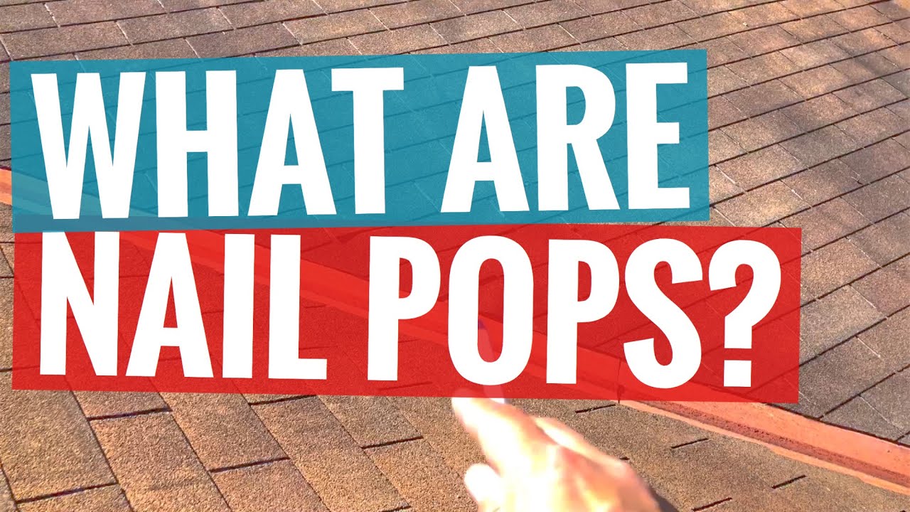What Are Roof Nail Pops? | San Antonio | Rox Roofing