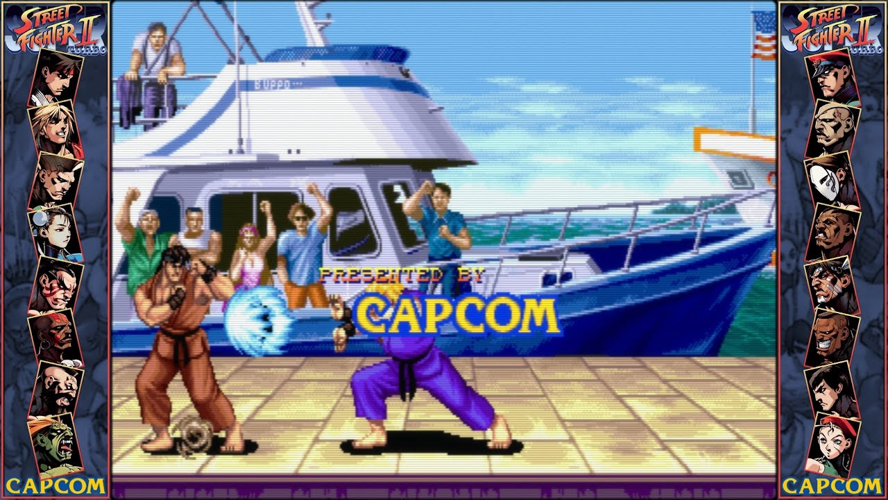 Super Street Fighter II Turbo - Staff Roll / End Credits (CPS-2)