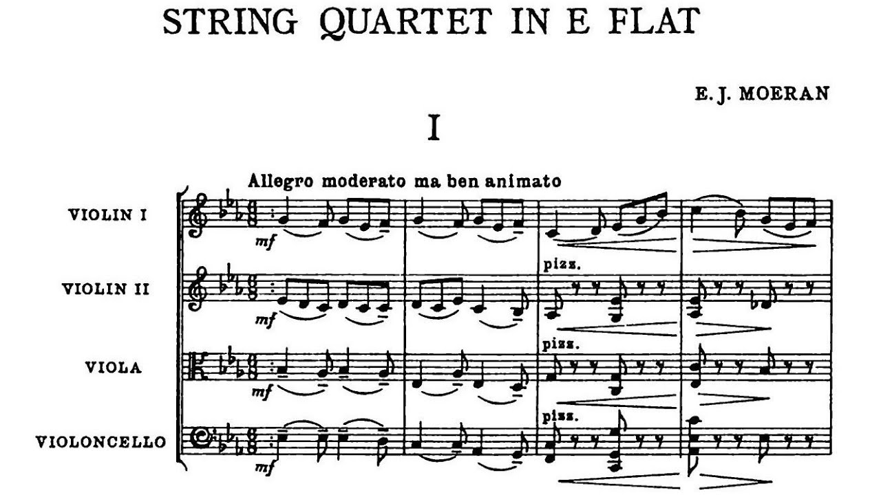 Ernest John Moeran - String Quartet No. 2 in E-Flat Major