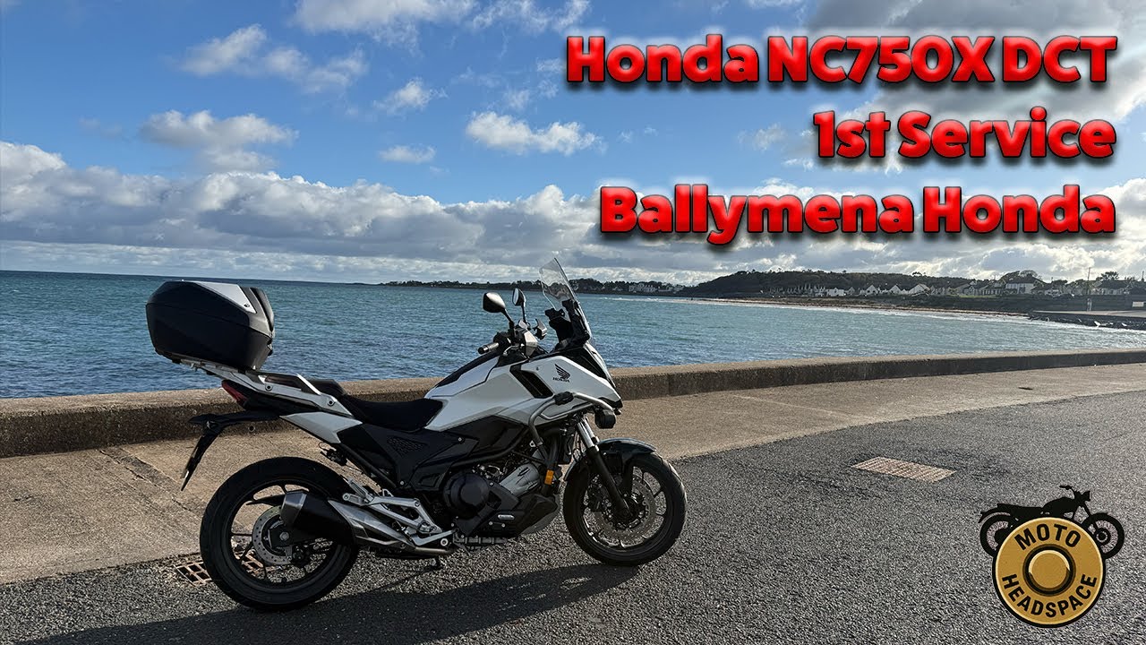 Первое техническое обслуживание NC750X DCT в Ballymena Honda