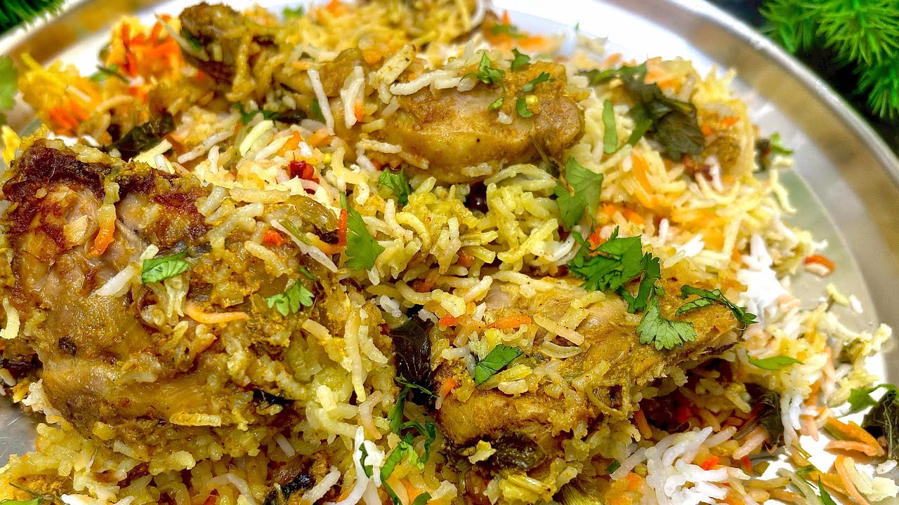 Hyderabadi Chicken Dum Biriyani @PujakumariskitchenRecipes