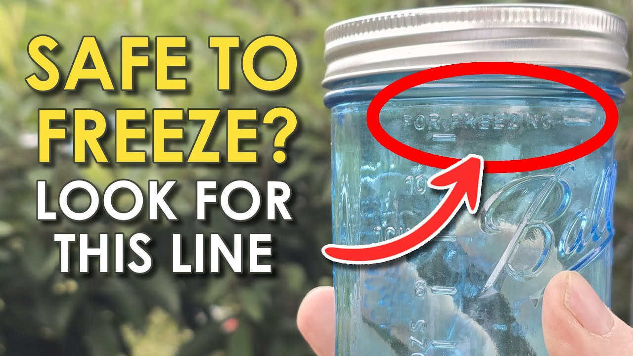 What You Can Freeze in Mason Jars Safely | The Freeze Line Explained | Plus Bowtie Pop Up News