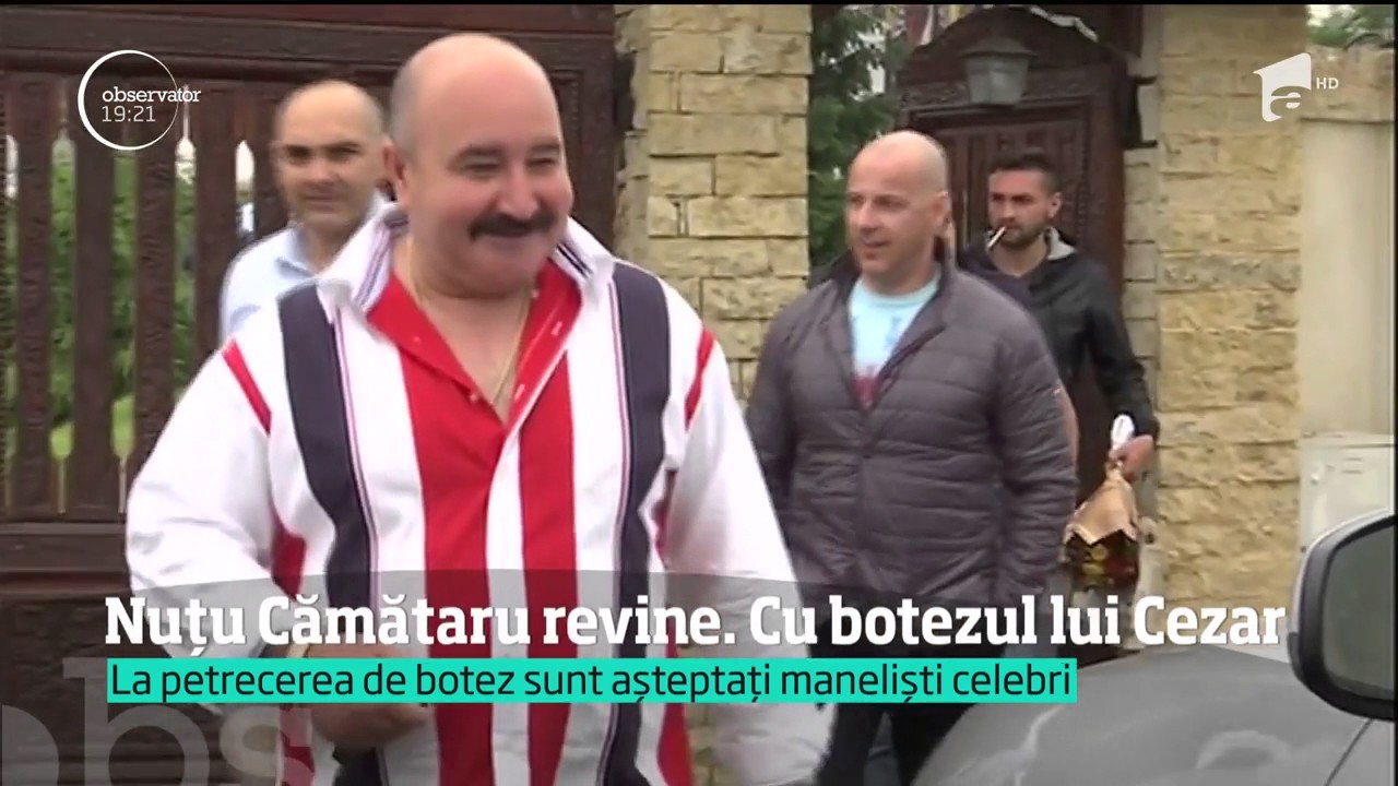 Nuţu Cămătaru, petrecere mare. Invitații sunt aşteptaţi să petreacă trei zile şi trei nopţ