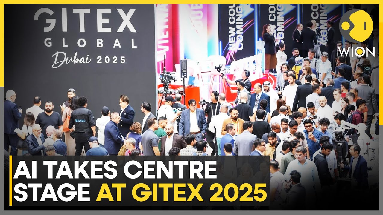 GITEX 2025: 6500 экспонентов представляют новые технологии в Дубае | WION