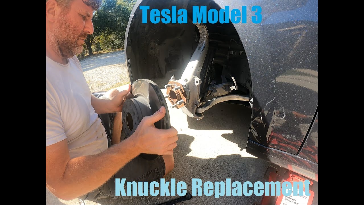Tesla Model 3 - Front Knuckle or Bearing Replacement
