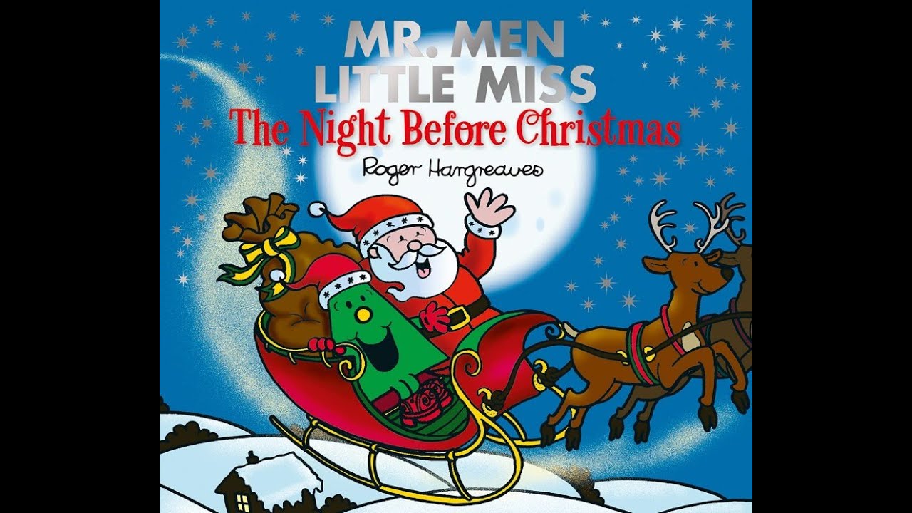 MR. MEN  LITTLE MISS The Night Before Christmas. 🎄🎅