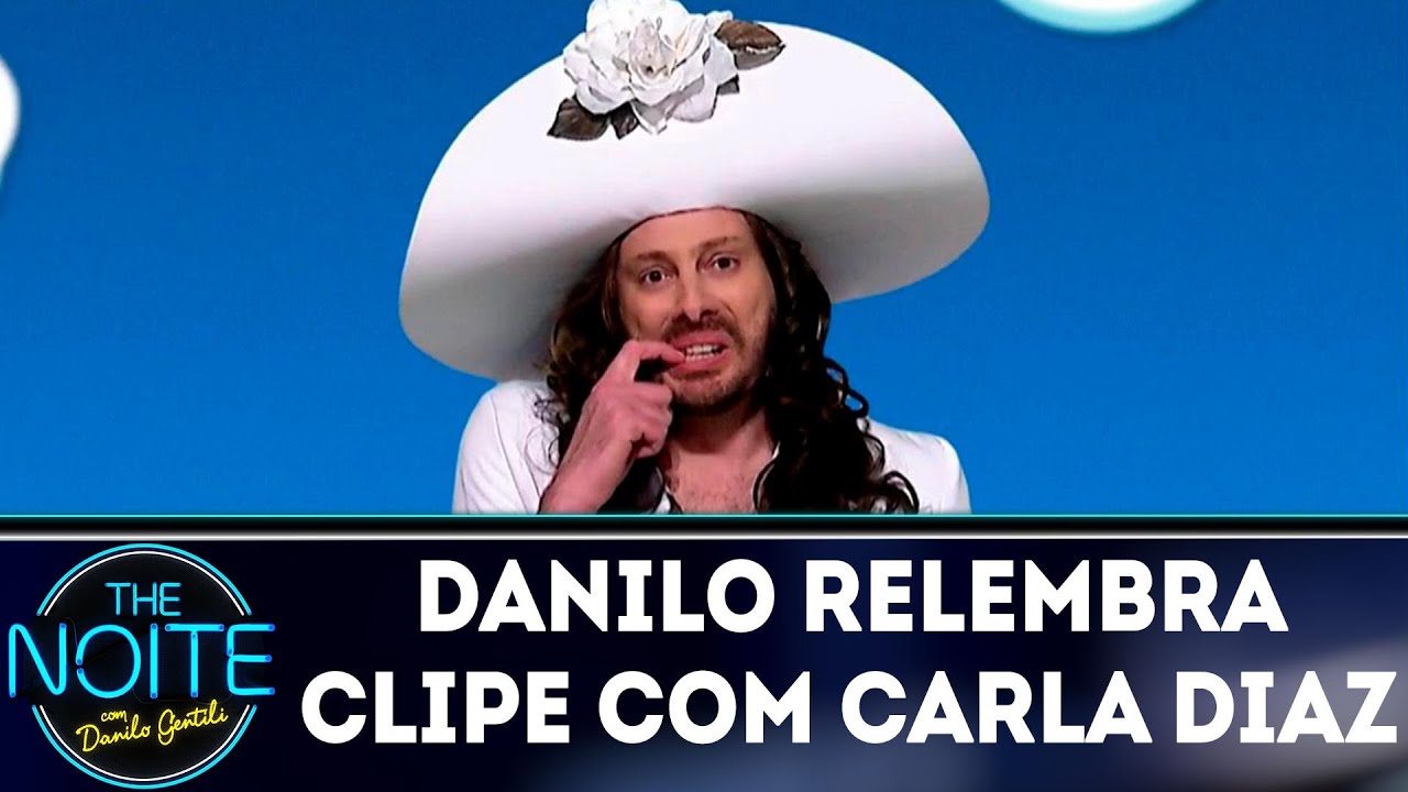Coração com Buraquinhos: Danilo relembra clipe feito com Carla Diaz | The Noite (06/09/18)