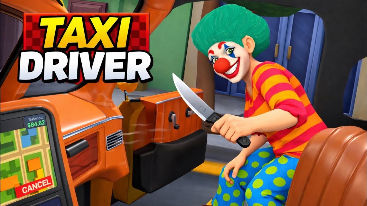 Caveman, Clown, Boxer&hellip; Worst Taxi Shift Ever (Taxi Driver VR) 🔪 🔥