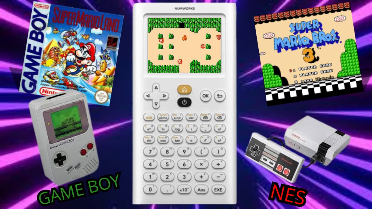 Jouez à la NES et la Game Boy sur toutes les NumWorks