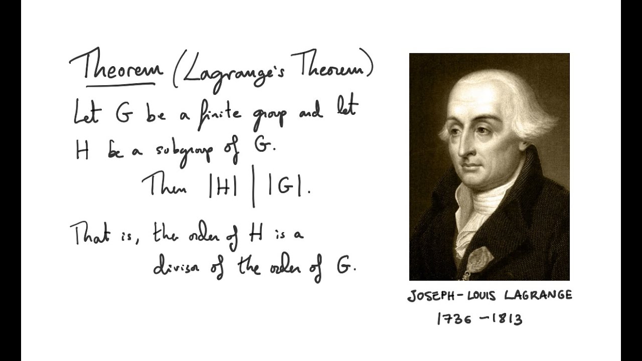 Lagrange's Theorem - 13 - A First Course in Abstract Algebra