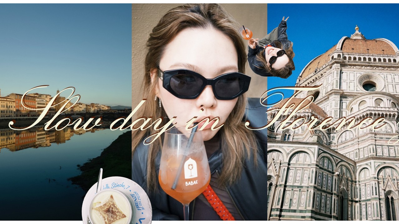 在佛羅倫斯賽散步的悠閒午後Vlog | slow day in Florence VLOG🇮🇹