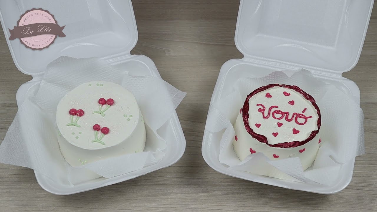 Mini bolo na lancheira | Bentô cake