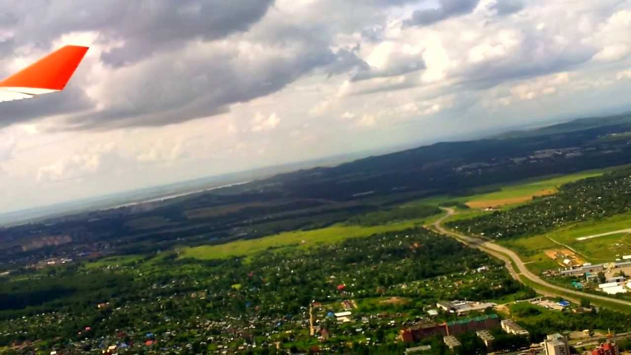 Вылет с аэропорта Хабаровск-Новый
