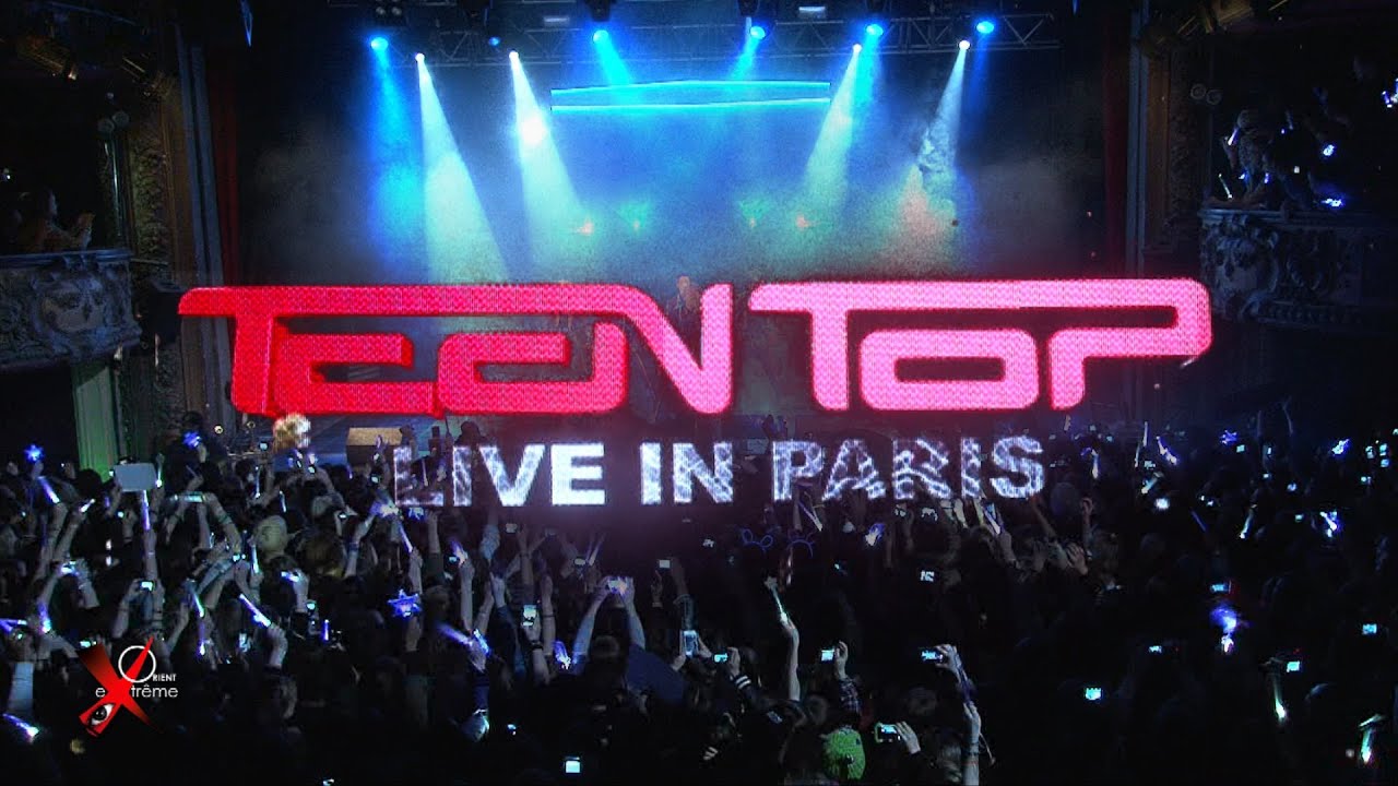 TEEN TOP Live in Paris 2013 at Trianon - live report