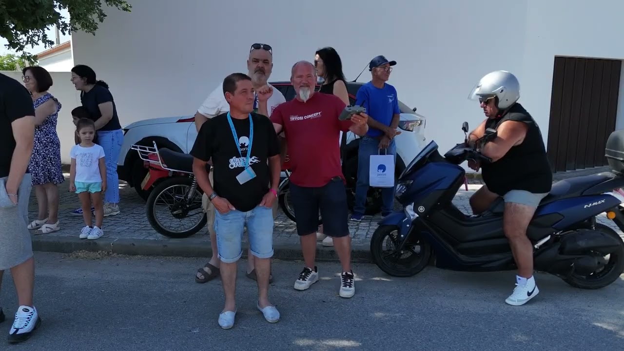 XII Passeio de Motorizadas e Motas Antigas