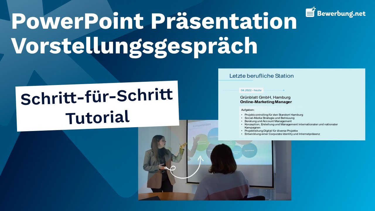 PowerPoint Präsentation erstellen: So überzeugst du im Bewerbungsgespräch!