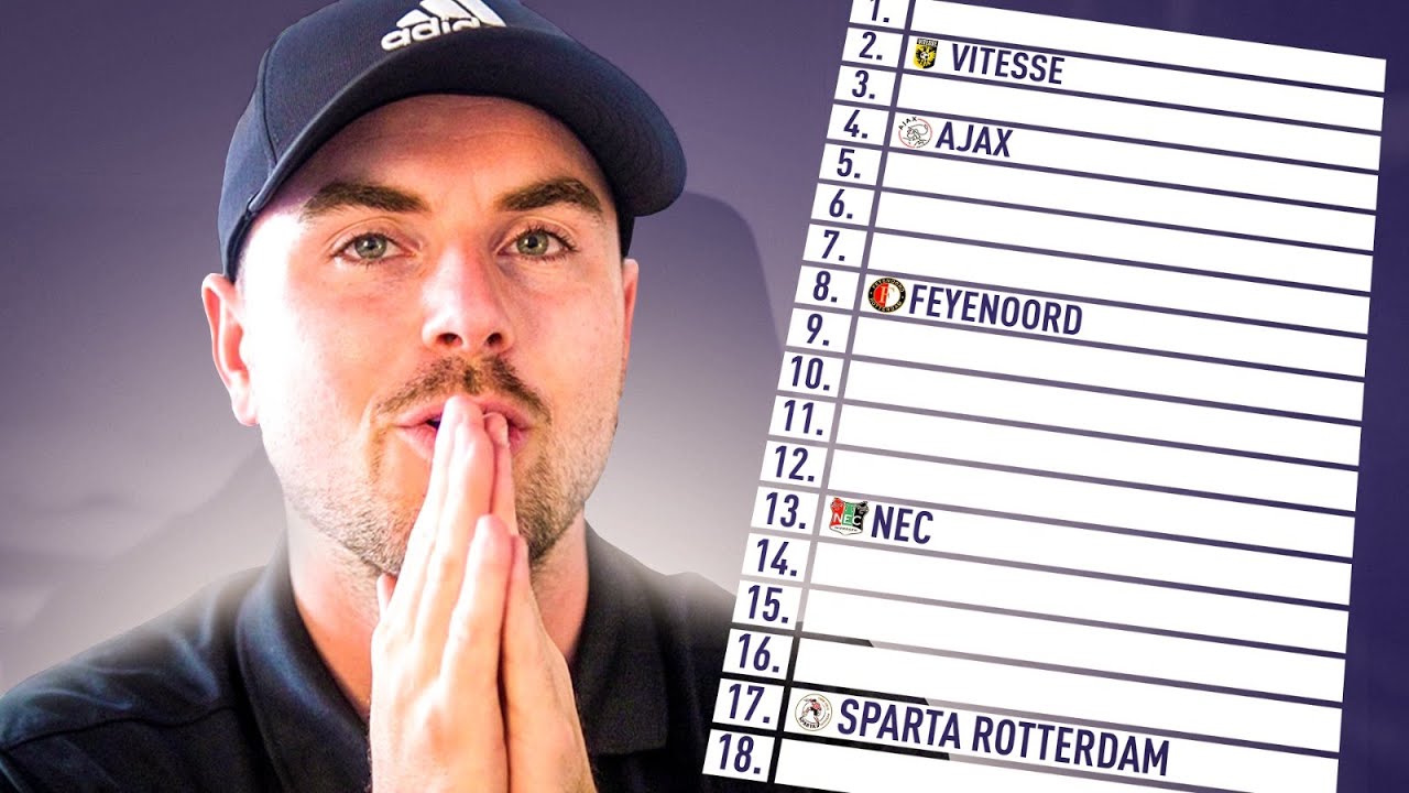 MIJN EREDIVISIE VOORSPELLING (2021-2022)