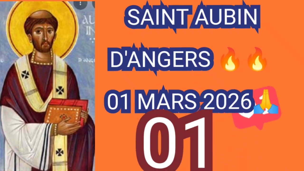 BOUL FÊTE SAINT AUBIN D'ANGERS 🔥 01 MARS 2026🙏🔥