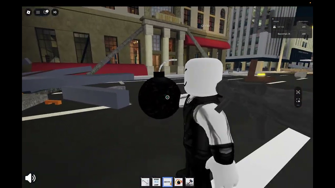 Destruction of the Roblox HQ