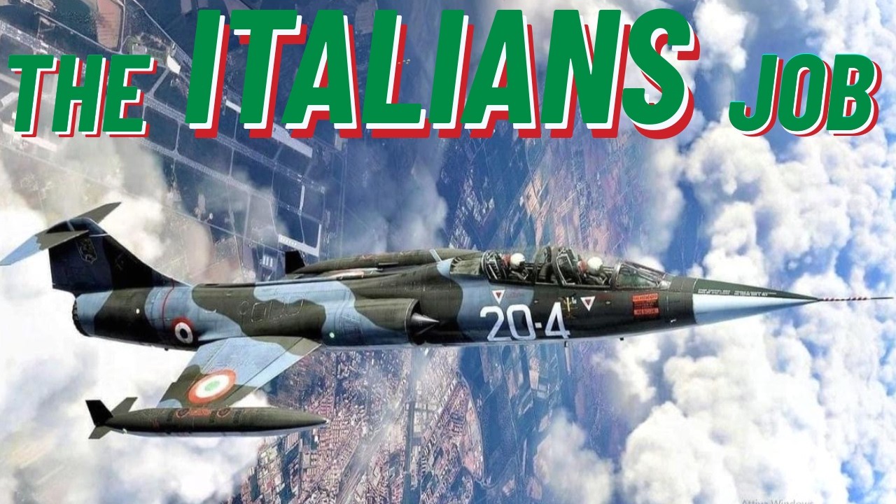 The GREASE MACHINE - From American Rejection to Italian Perfection - StarFighter F-104 (Full Story)
