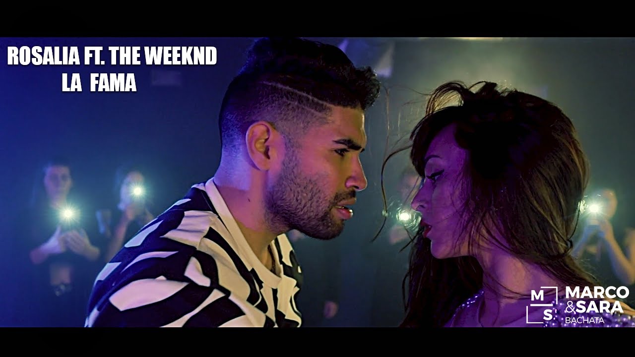 ROSALÍA - LA FAMA  ft. The Weeknd / Marco y Sara BACHATA style bailando en ESENCIA STUDIOS / MADRID