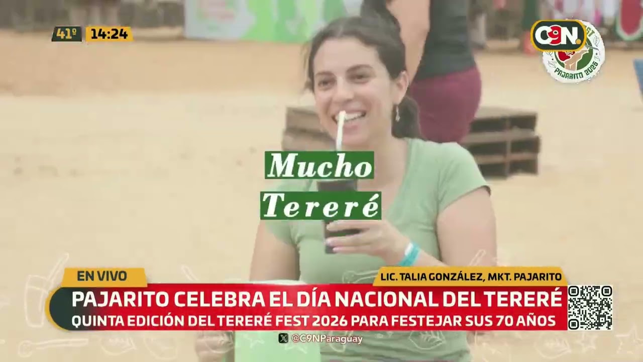 Pajarito celebra el Día Nacional del Tereré