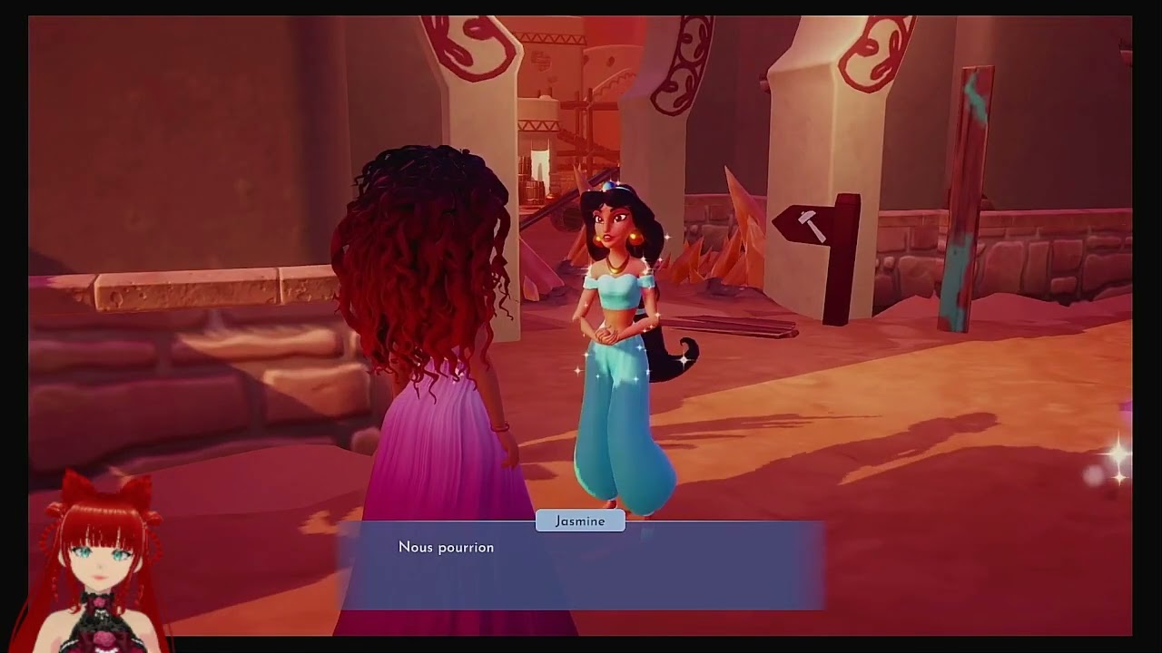 Débloquer le royaume d Aladdin et jasmine Disney Dreamlight Valley FR