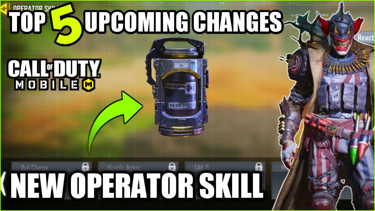 ⚡NEW⚡ Codm Operator Skill Reactor Core | Codm Season 3 Leaks | Codm Public Test Server | PART 3