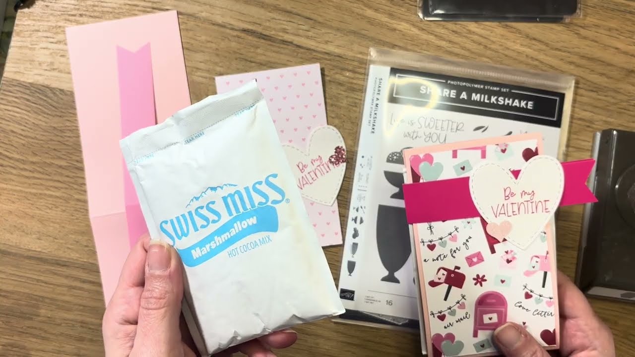 Valentine Hot Cocoa Pouches Quick & Easy! 