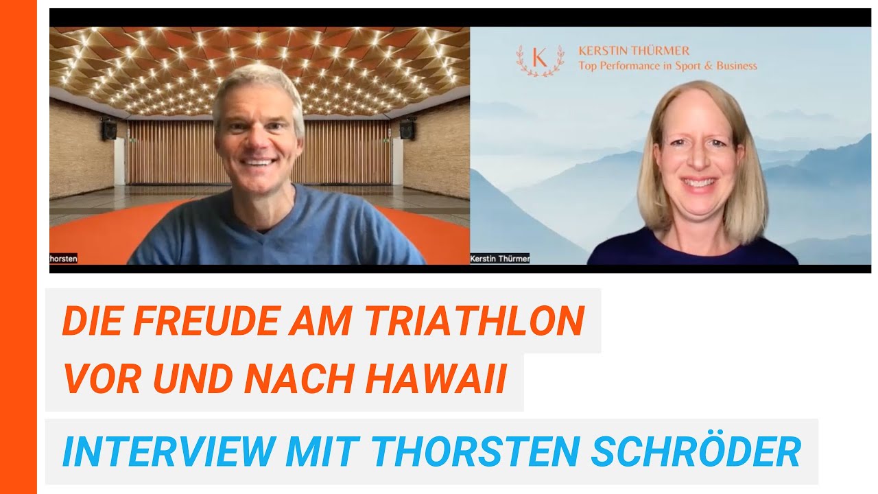 Episode 75: Thorsten Schröder: Die Freude am Triathlon vor und nach Hawaii