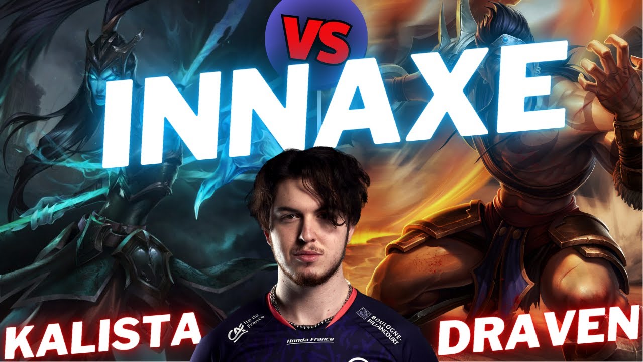 INNAXE | KALISTA VS DRAVEN | ADC GAMEPLAY | Patch 14.24 / Season 14 | #LeagueofLegends