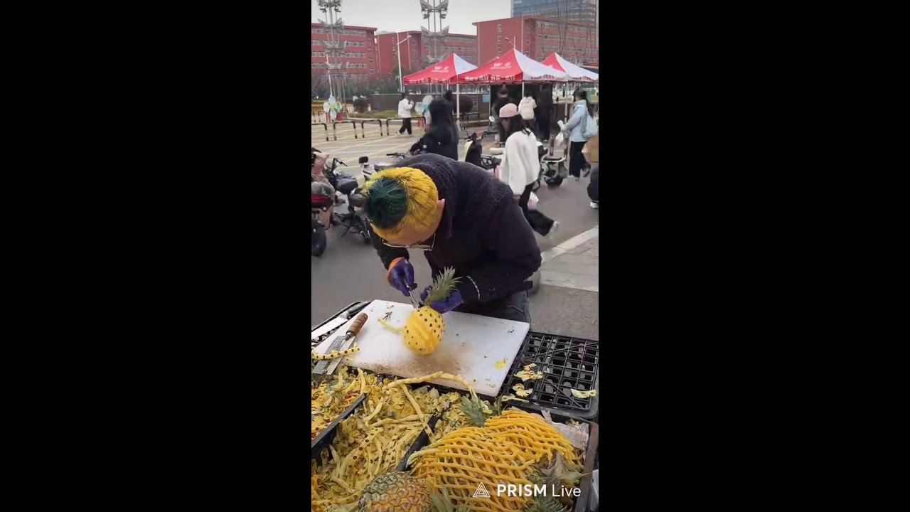 🔴 how to cut perf pineapple fruit by funny man