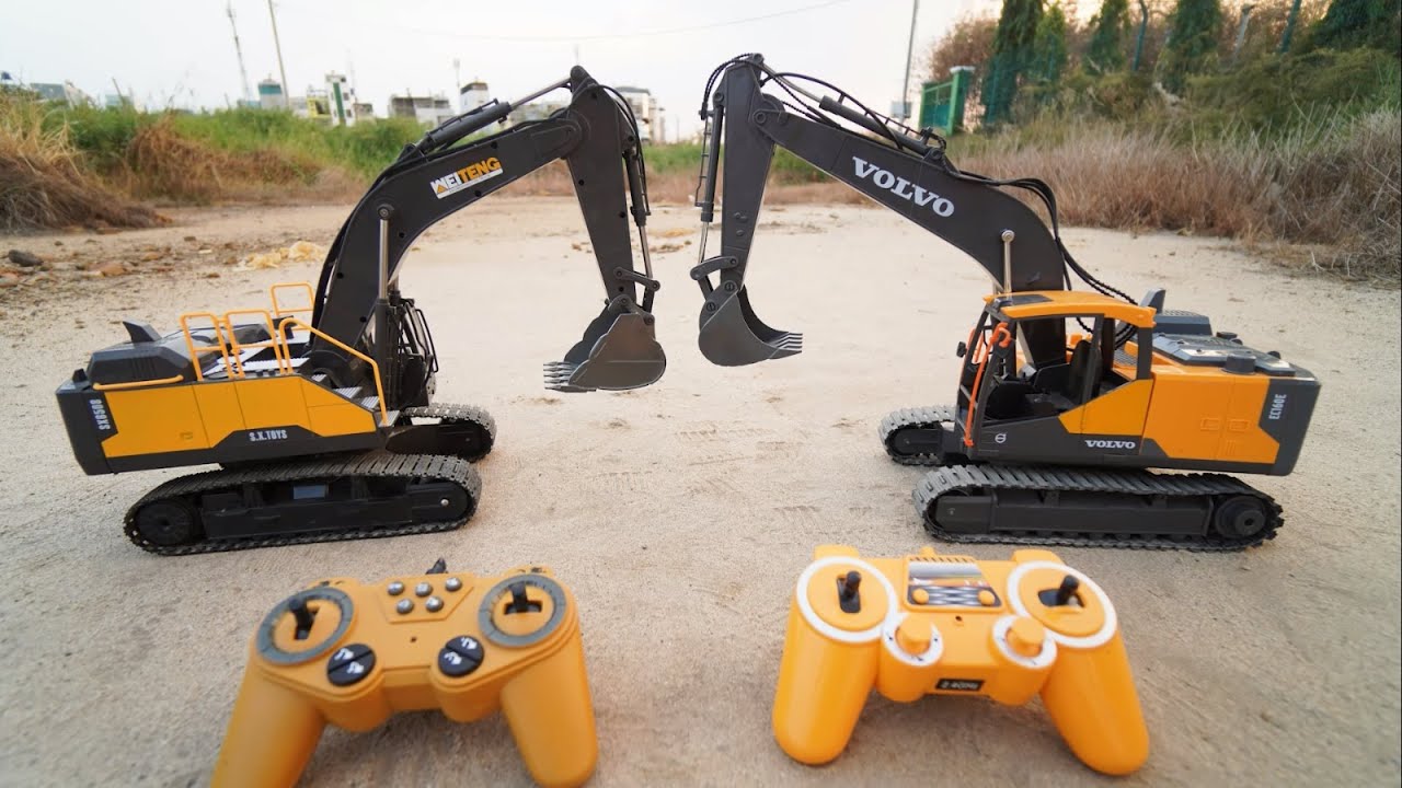 Máy Xúc Điều Khiển Từ Xa , Xe Cẩu , Xe Múc Cát , Xe Đồ Chơi , Xe Tải chở Đất , Ô Tô Cần Cẩu