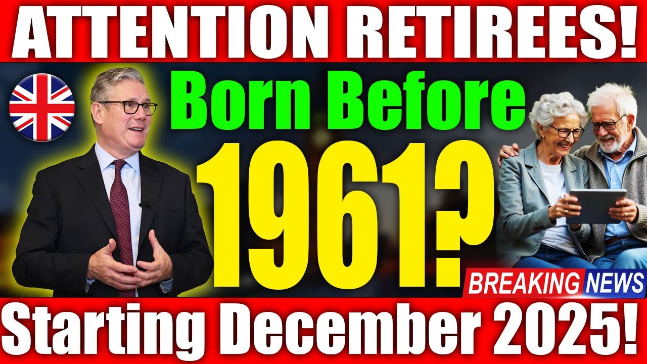 Breaking DWP News | Pre-1961 Pensioners Get New Payments | December Start Date Announced!