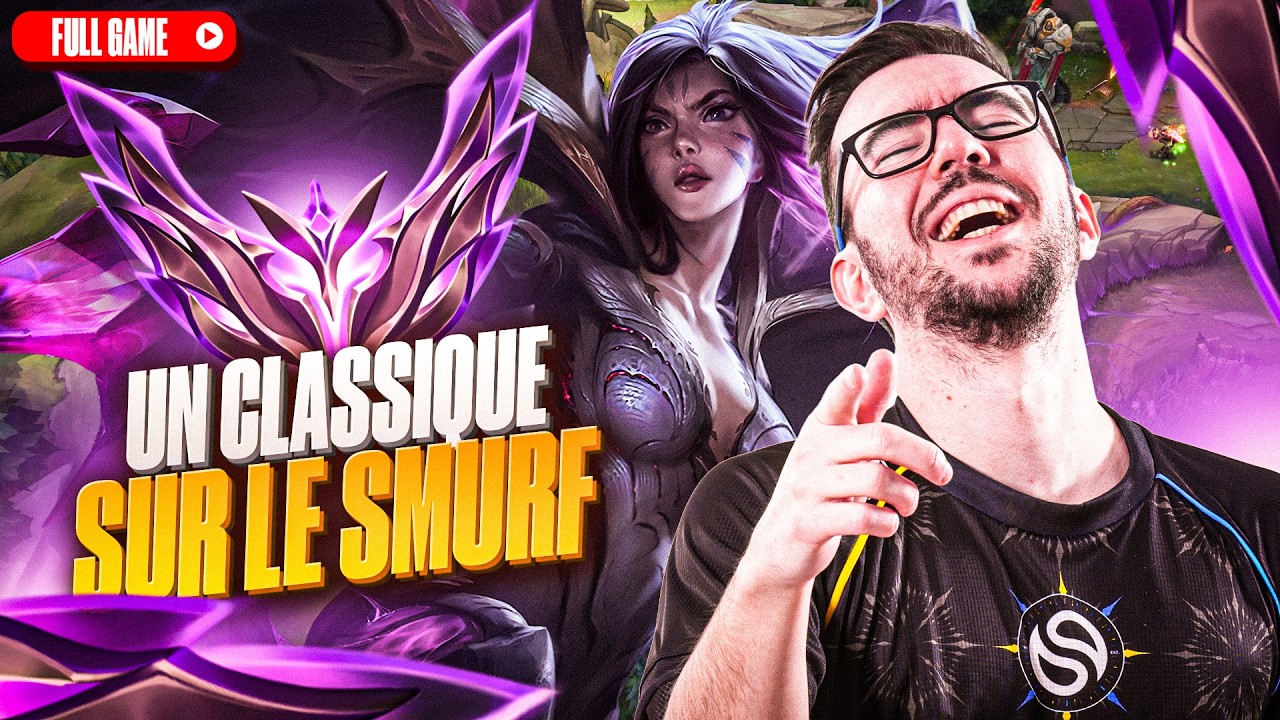 JE PLIE UN CLASSIQUE SUR LE SMURF