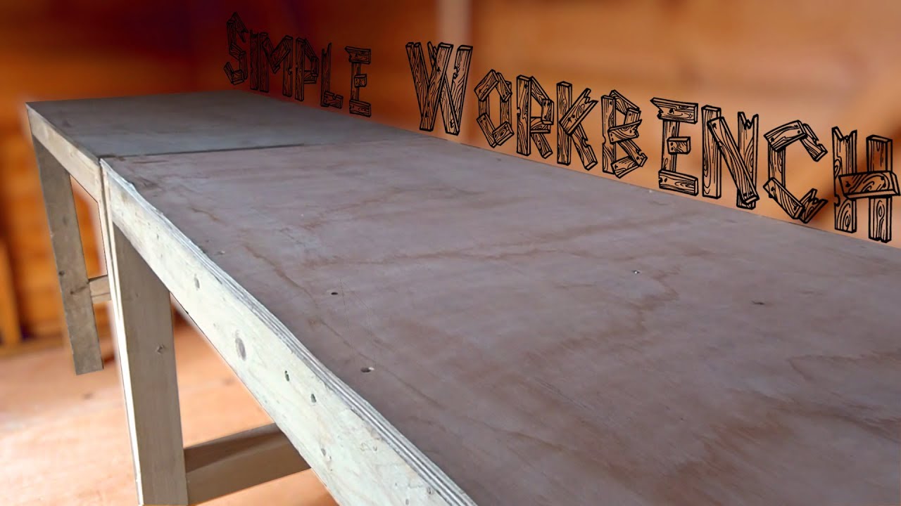 Making a Simple Shed Workbench