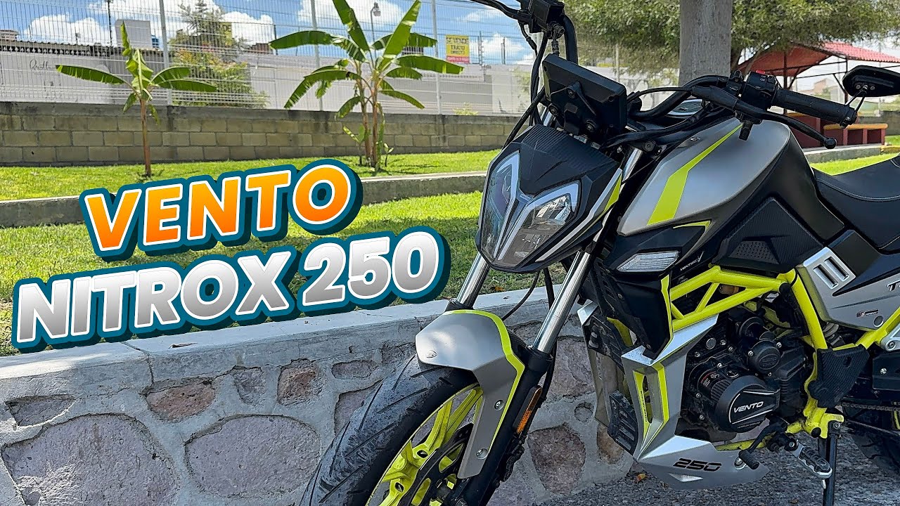 VENTO NITROX 250 TOP SPEED | review y prueba de manejo | &iquest;La mejor 250 Economica?
