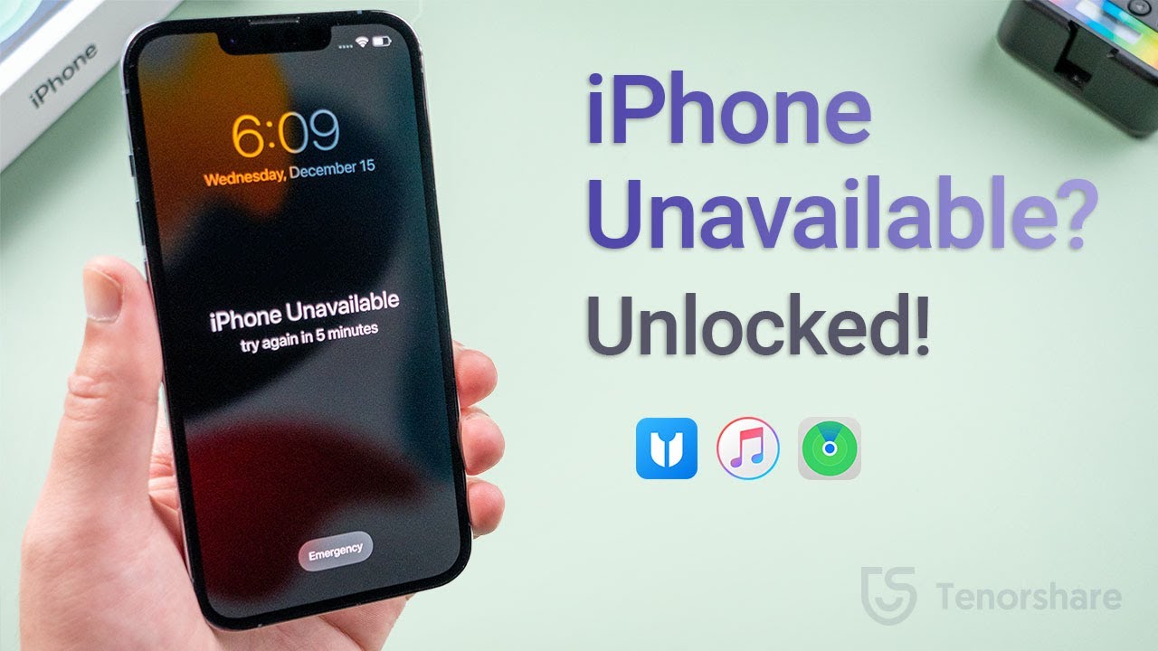 iPhone Unavailable/Security Lockout? 4 Ways to Fix iPhone Unavailable Lock Screen | 2025