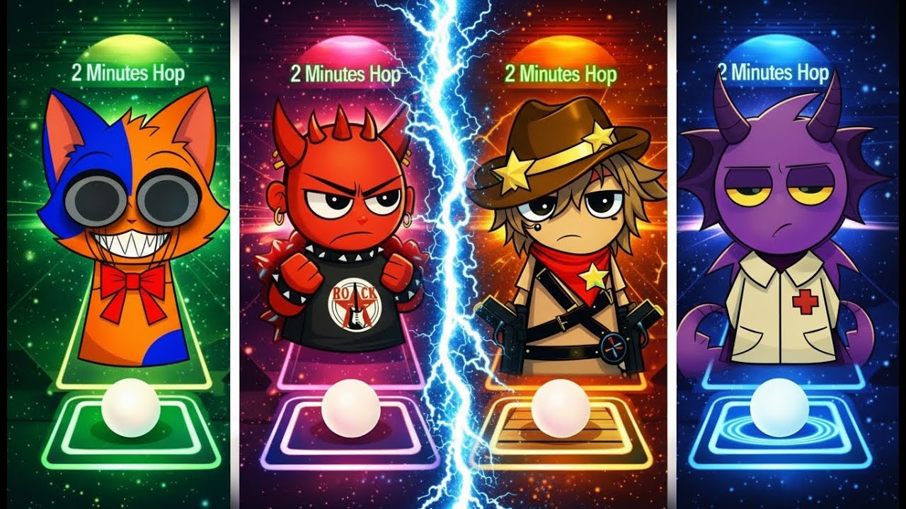 ONLY 1% CAN SURVIVE SPRUNKI PHASE 5! 😱 (Impossible Tiles Hop)