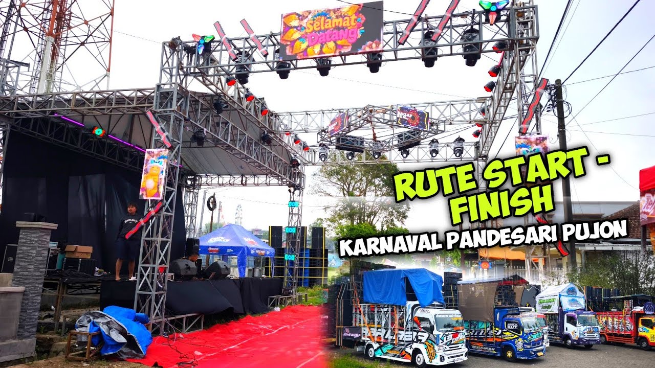 Rute Start - Finish Karnaval Pandesari Pujon..Brewog belum Ketemu Juga 