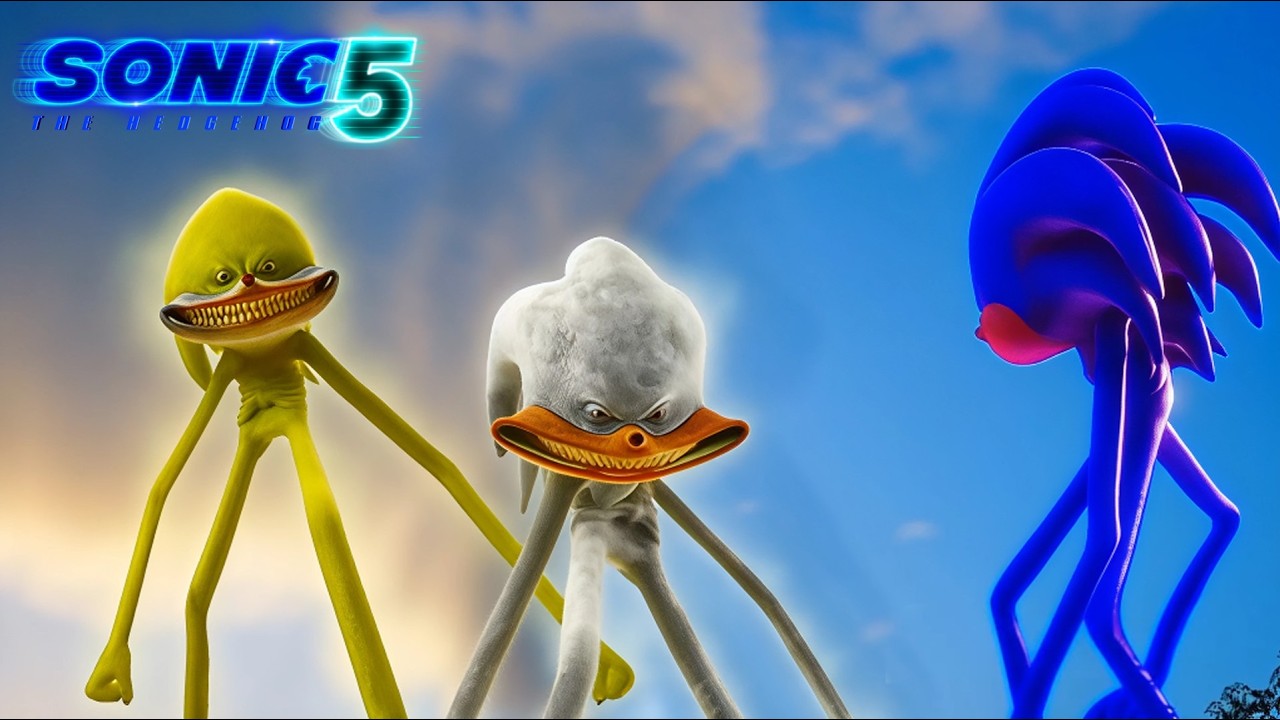HYPER SHIN SONIC TAPES y SUPER SHIN SONIC Destruyen A SILVER EN SONIC 5 La Película 2029  - Teoría