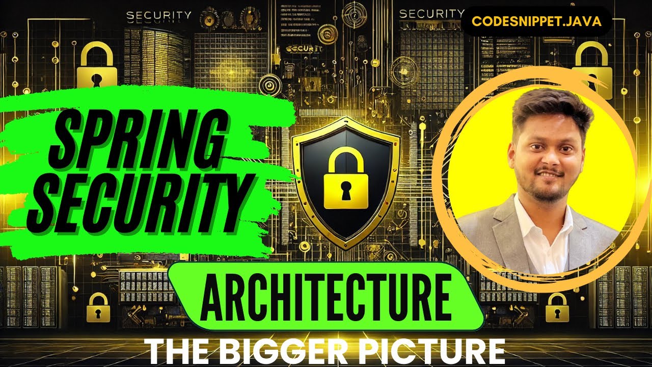 🔒 Spring Security Architecture: The Bigger Picture Explained! 🚀