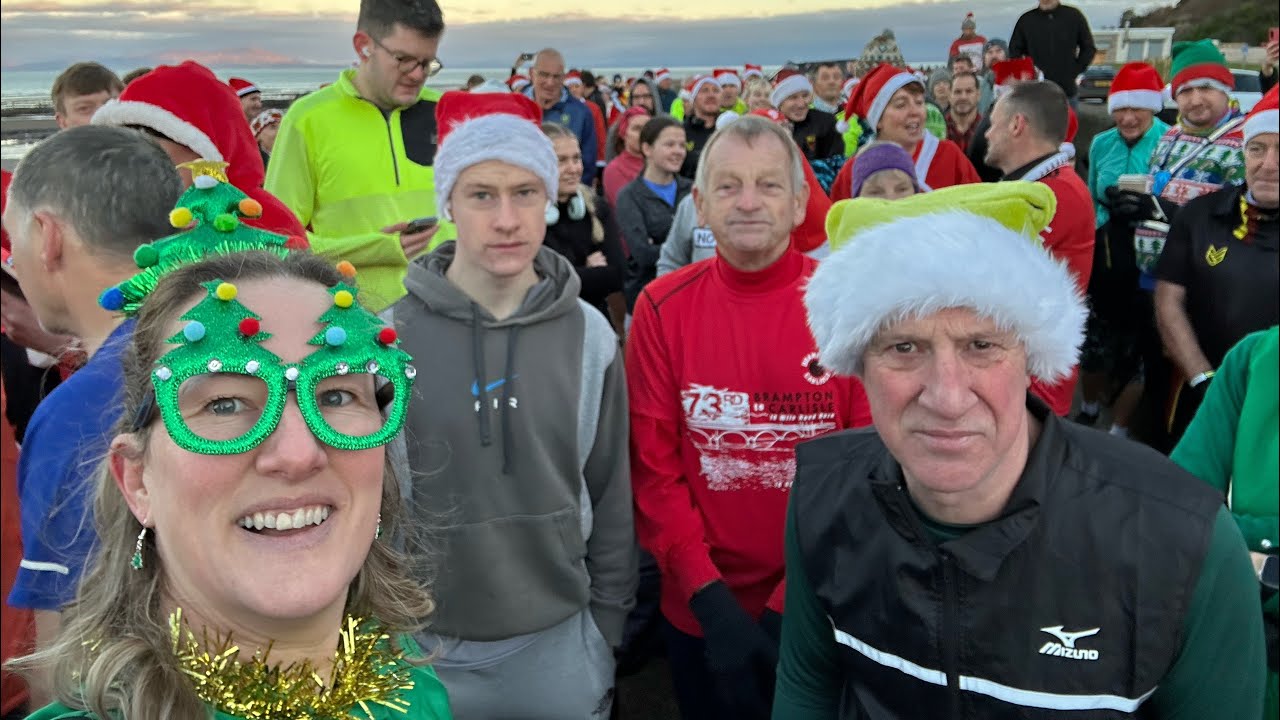 Christmas Day at Maryport Prom parkrun
