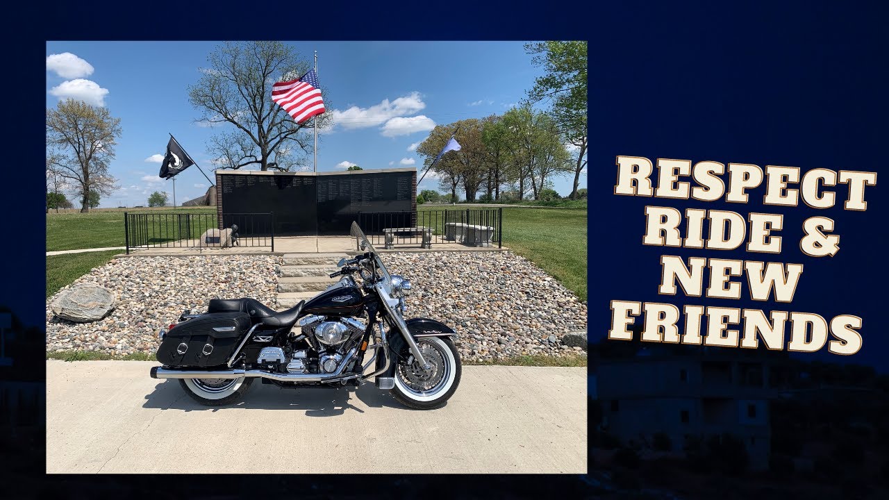 Motorcycle Memorial ride with new Friends