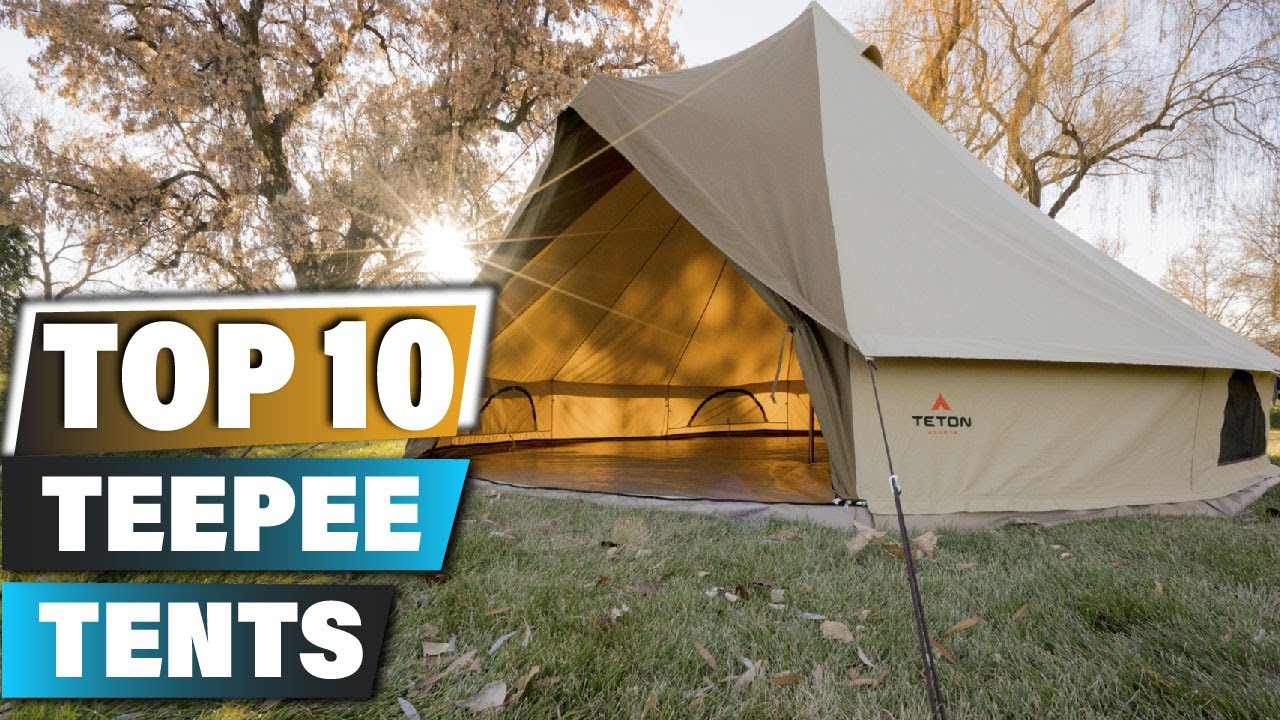 Best Teepee Tents In 2025 - Top 10 Teepee Tent Review