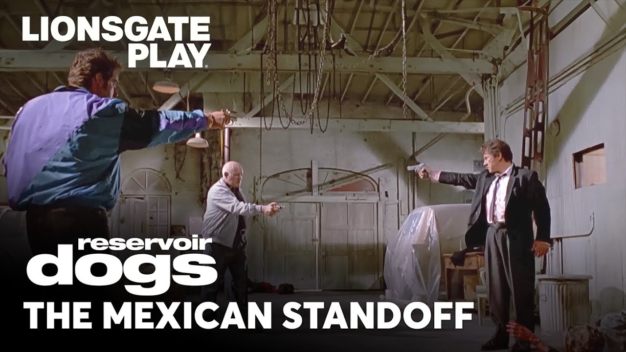 The Mexican Standoff | Reservoir Dogs | Harvey Keitel | Quentin Tarantino | @lionsgateplay